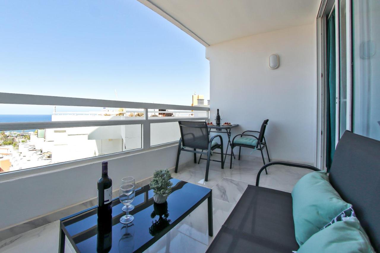 Modern Studio With A Sea View And Pool Access Ponderosa 801 Playa de las Americas (Tenerife) Exterior foto